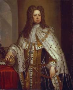 King George I in his Coronation Robes